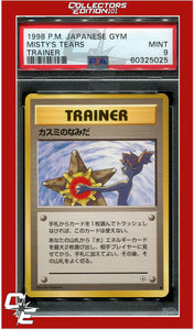 Japanese Gym Misty's Tears Trainer PSA 9