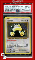 XY Black Star Promo XY179 Snorlax Holo PSA 6
