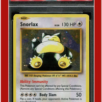 XY Black Star Promo XY179 Snorlax Holo PSA 6