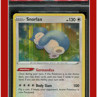 Vivid Voltage 131 Snorlax Holo PSA 9