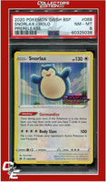 SWSH Black Star Promo 068 Snorlax Holo Prerelease PSA 8
