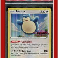 SWSH Black Star Promo 068 Snorlax Holo Prerelease PSA 8