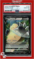 Sword & Shield 141 Snorlax V PSA 10
