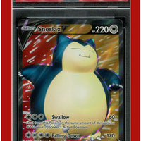 Sword & Shield 197 Full Art Snorlax V PSA 10