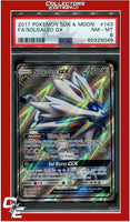 Sun & Moon 143 Full Art Solgaleo GX PSA 8
