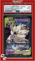 Cosmic Eclipse 75 Solgaleo & Lunala GX PSA 9
