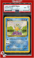 Base Set 63 Squirtle PSA 8
