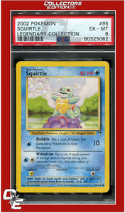 Legendary Collection 95 Squirtle PSA 6