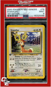 Neo Genesis 1st Edition 76 Stantler PSA 9