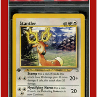 Neo Genesis 1st Edition 76 Stantler PSA 8