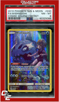 Cosmic Eclipse 240 Full Art Wishiwashi Secret PSA 8
