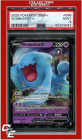 Sword & Shield 086 Wobbuffet V PSA 9
