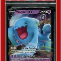 Sword & Shield 086 Wobbuffet V PSA 9