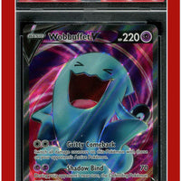 Sword & Shield 191 Full Art Wobbuffet V PSA 9