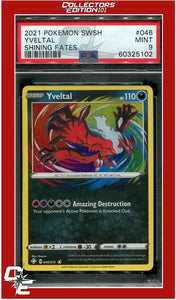 Shining Fates 046 Yveltal PSA 9