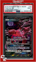 Forbidden Light 79 Yveltal GX PSA 9
