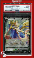 Sword & Shield 138 Zacian V PSA 10
