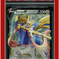 Sword & Shield 138 Zacian V PSA 10