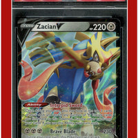 SWSH Black Star Promo 018 Zacian V PSA 9