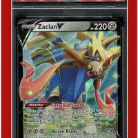 SWSH Black Star Promo 018 Zacian V PSA 9