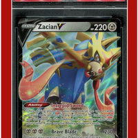 SWSH Black Star Promo 018 Zacian V PSA 9