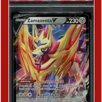 Sword & Shield 139 Zamazenta V PSA 10