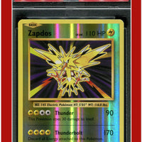 Evolutions 42 Zapdos Reverse Foil PSA 8