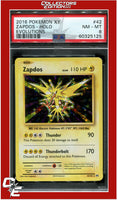 Evolutions 42 Zapdos Holo PSA 8
