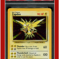 Base Set 16 Zapdos Holo PSA 7