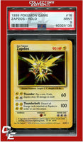 Base Set 16 Zapdos Holo PSA 9
