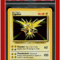 Base Set 16 Zapdos Holo PSA 9