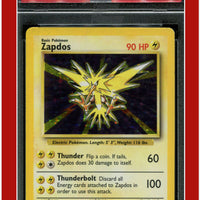 Base Set 16 Zapdos Holo PSA 5