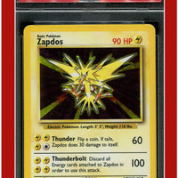 Base Set 16 Zapdos Holo PSA 7