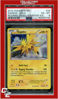 Roaring Skies 23 Zapdos Holo Cracked Ice PSA 6
