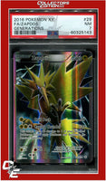 Generations 29 Full Art Zapdos PSA 7
