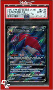 SM Black Star Promo SM84 Full Art Zoroark GX PSA 10