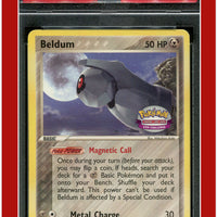 EX Hidden Legends 29 Beldum Gym Challenge PSA 8