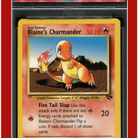 Gym Challenge 60 Blaine's Charmander PSA 6