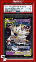 Cosmic Eclipse 75 Solgaleo & Lunala GX PSA 6
