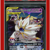 Cosmic Eclipse 75 Solgaleo & Lunala GX PSA 6