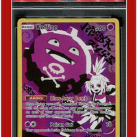 Cosmic Eclipse 243 Full Art Koffing Secret PSA 8