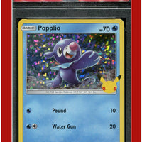 2021 McDonald's Collection 23 Popplio Holo PSA 8