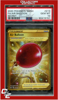 Sword & Shield 213 Full Art Air Balloon Secret PSA 10
