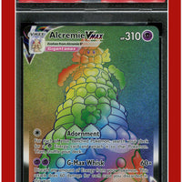 Shining Fates 073 Full Art Alcremie Vmax Secret PSA 9