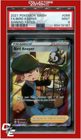 Shining Fates 066 Full Art Bird Keeper PSA 9
