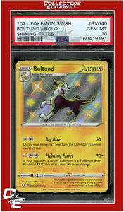 Shining Fates SV040 Boltund Holo PSA 10