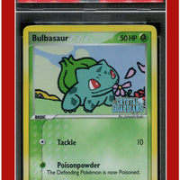 EX Crystal Guardians 45 Bulbasaur Reverse Foil PSA 6