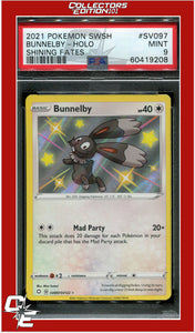 Shining Fates SV097 Bunnelby Holo PSA 9