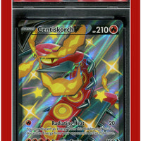 Shining Fates SV108 Full Art Centiskorch V PSA 10