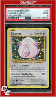 Evolutions 70 Chansey Holo PSA 9
